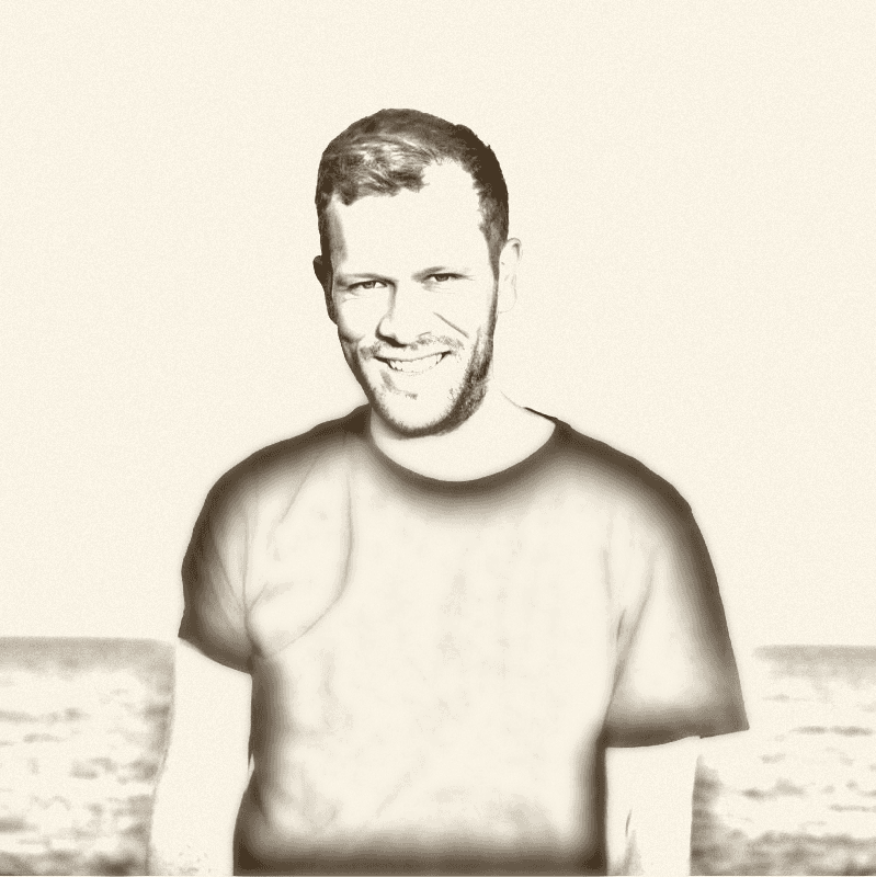 Pencil sketch of Hendrik Remigereau